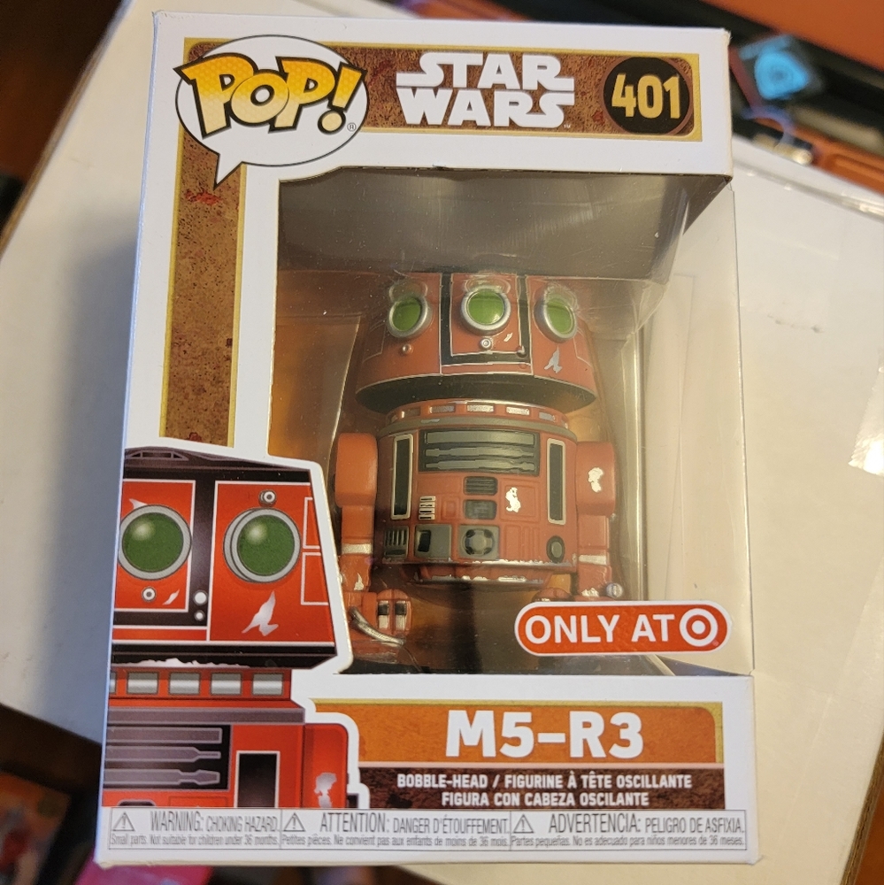 Funko Pop Star Wars #401 M5-R3 Droid Galaxy's Edge Target Exclusive